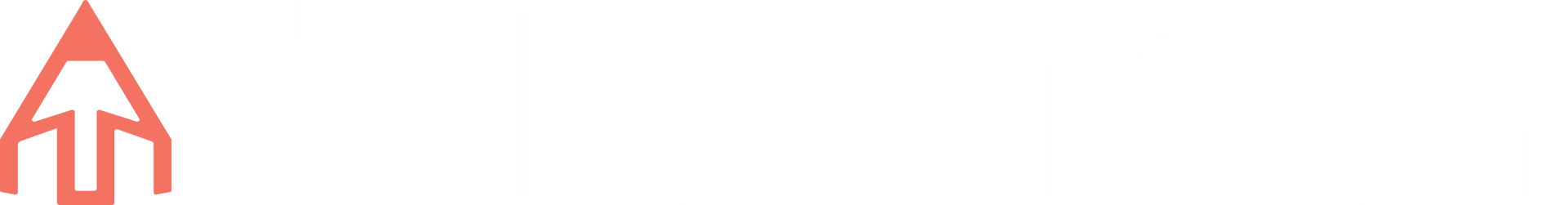 A red arrow is flying in the air on a white background.