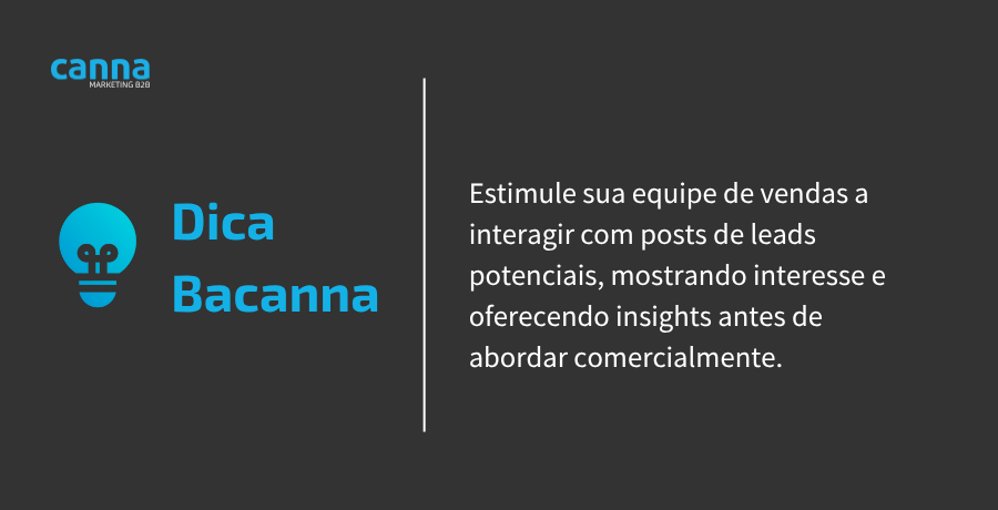 Dica Bacanna SMO para B2B