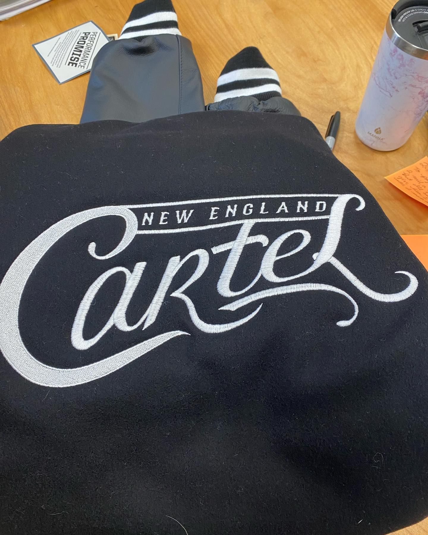 Black jacket with
