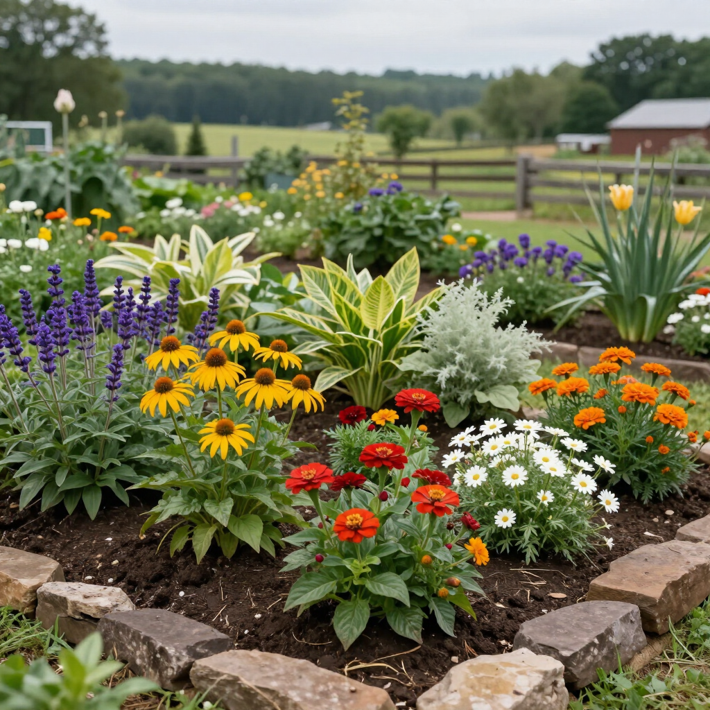 Gardens and plantings at Thorneview