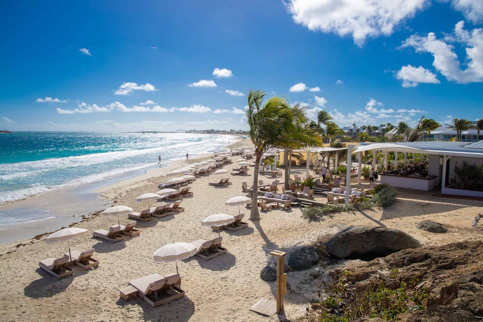 St Martin, FWI, a food lovers' paradise : beautiful beach restaurants and others