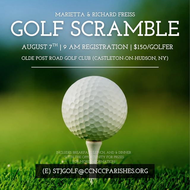 Marietta & Richard Freiss Gold Scramble for St Johns
