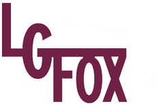 LG FOX in dark red lettering.