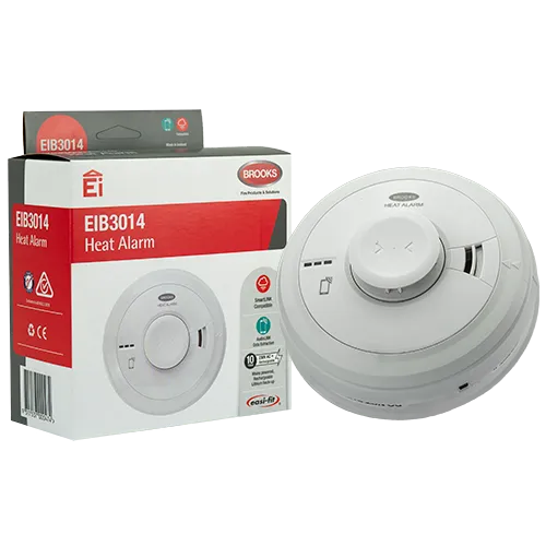 A Person Holding a White Carbon Monoxide Detector — FNQ Smoke Alarms & Maintenance in Goldsborough, QLD