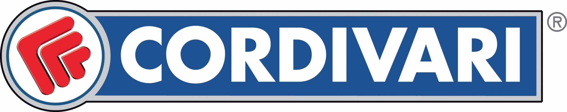 Un cartello blu con la scritta Cordivari sopra