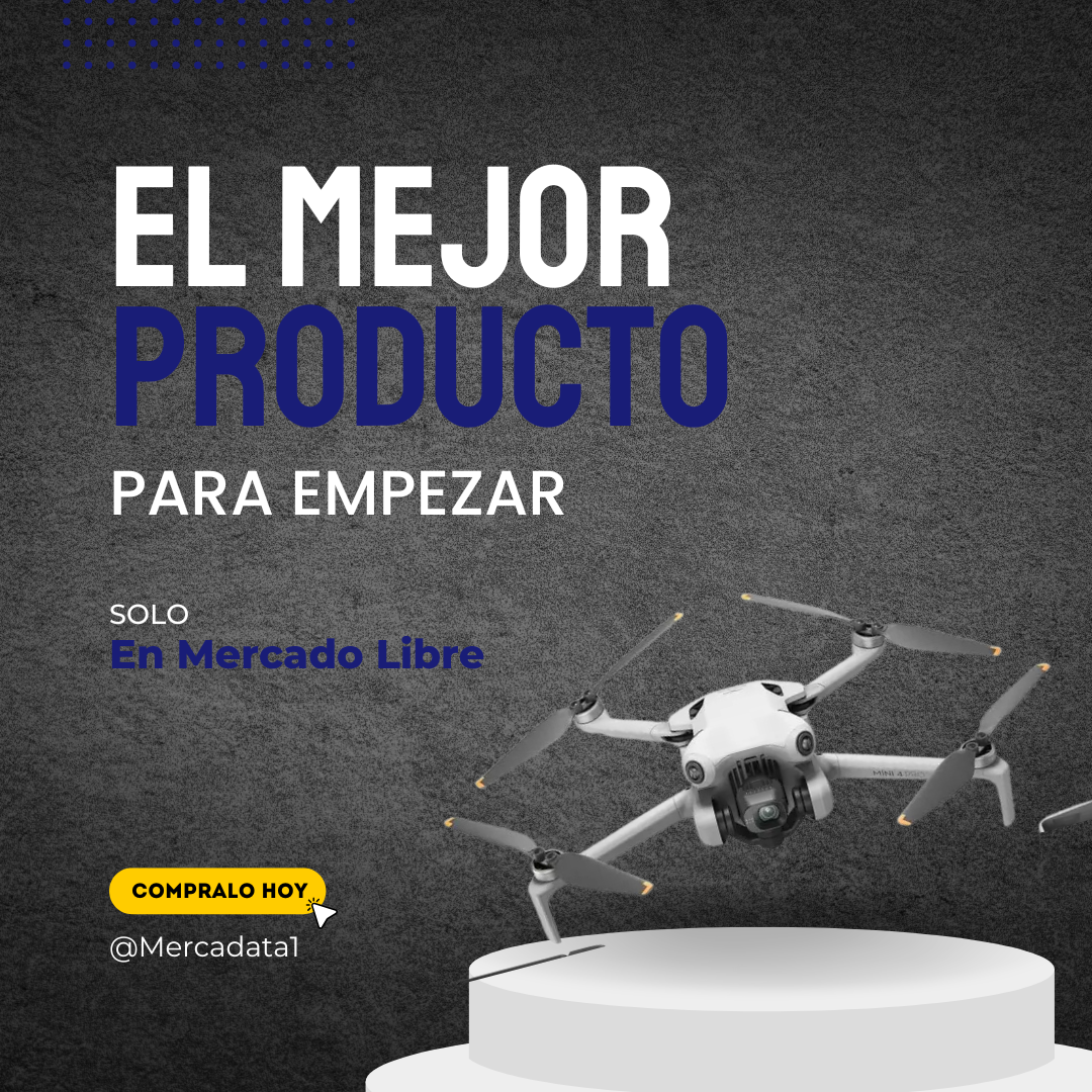 Dron DJI Mini 4 Pro de menos de 250 gramos para video vertical