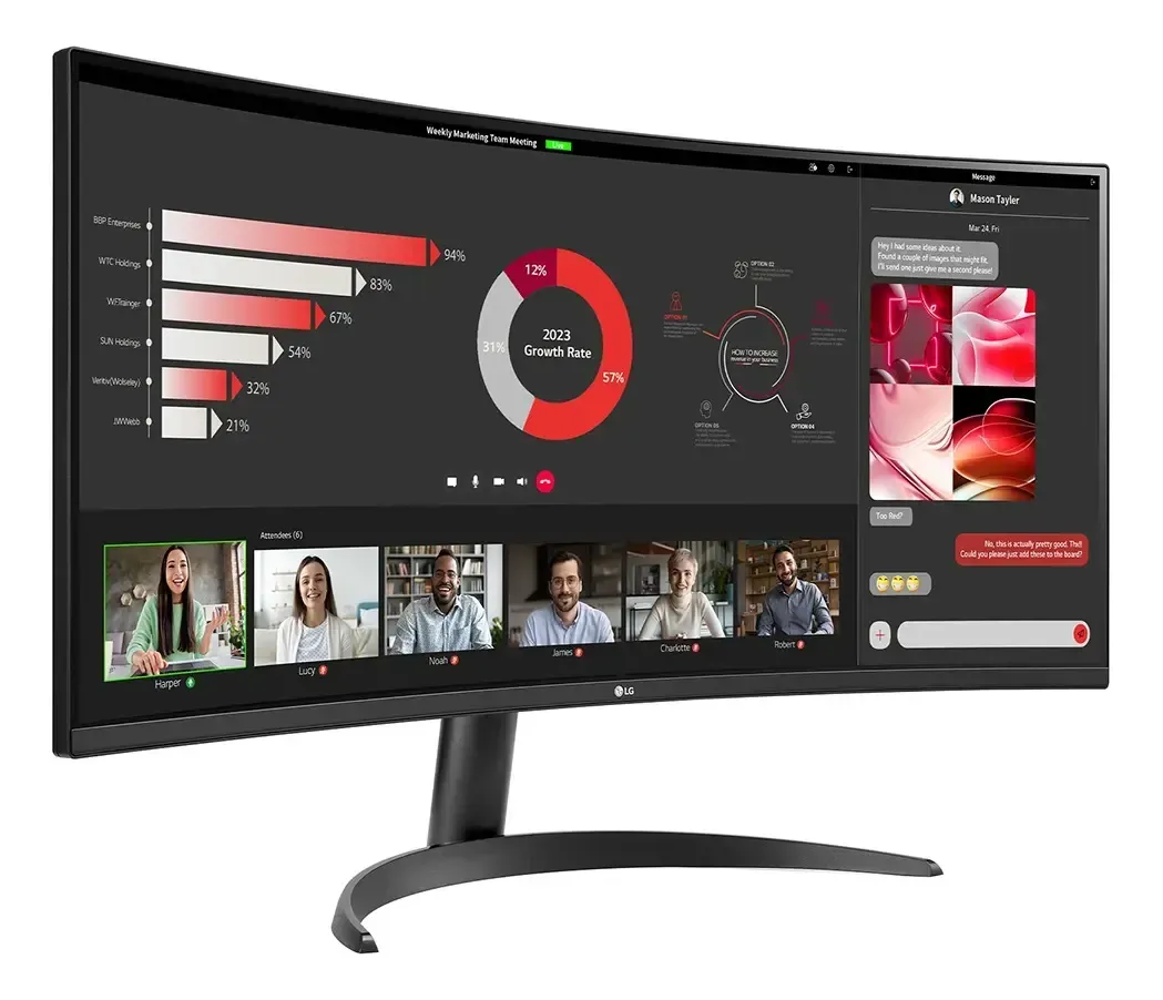 LG 34WR50QK-B