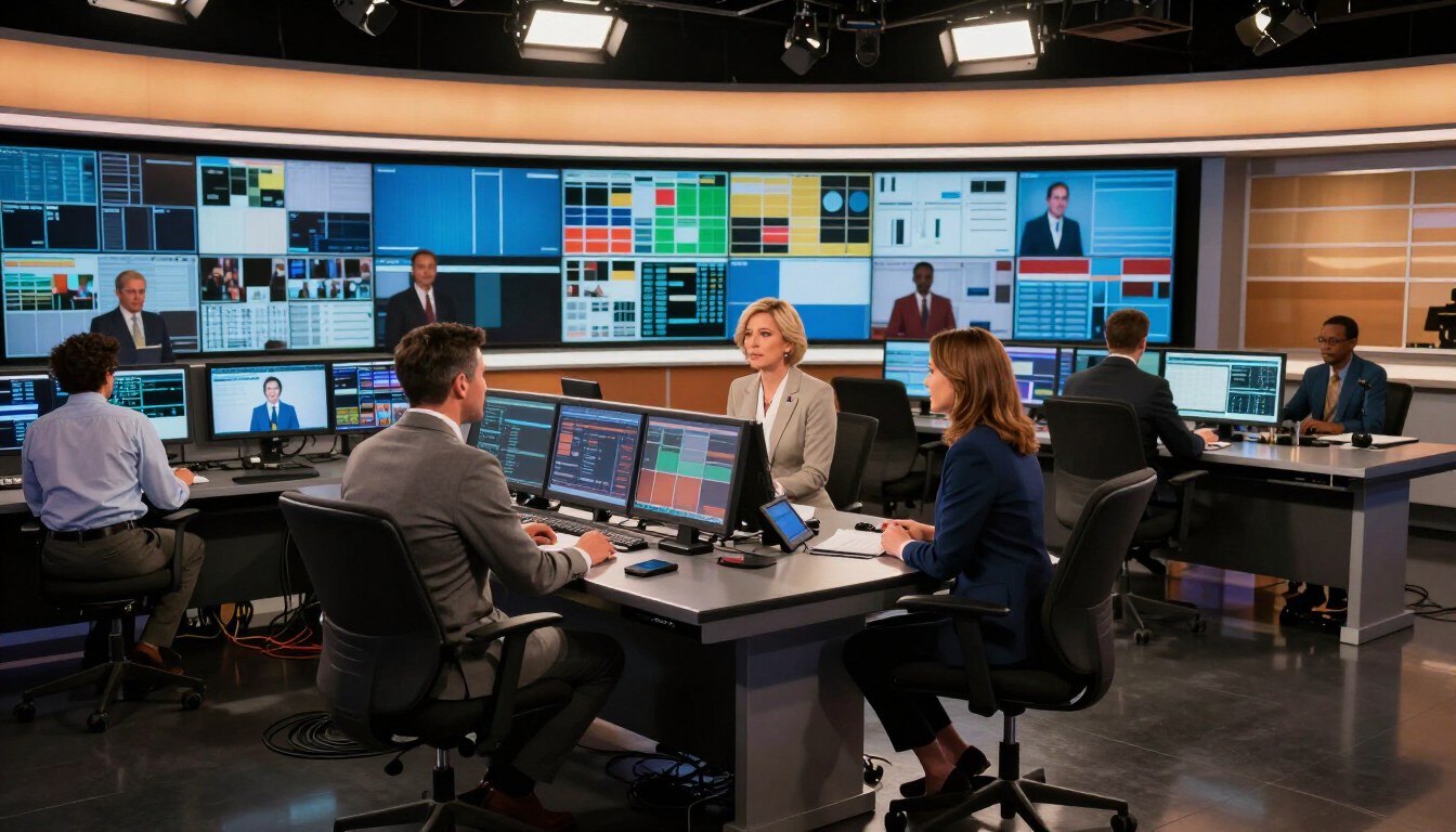 ATL Now broadcast control room