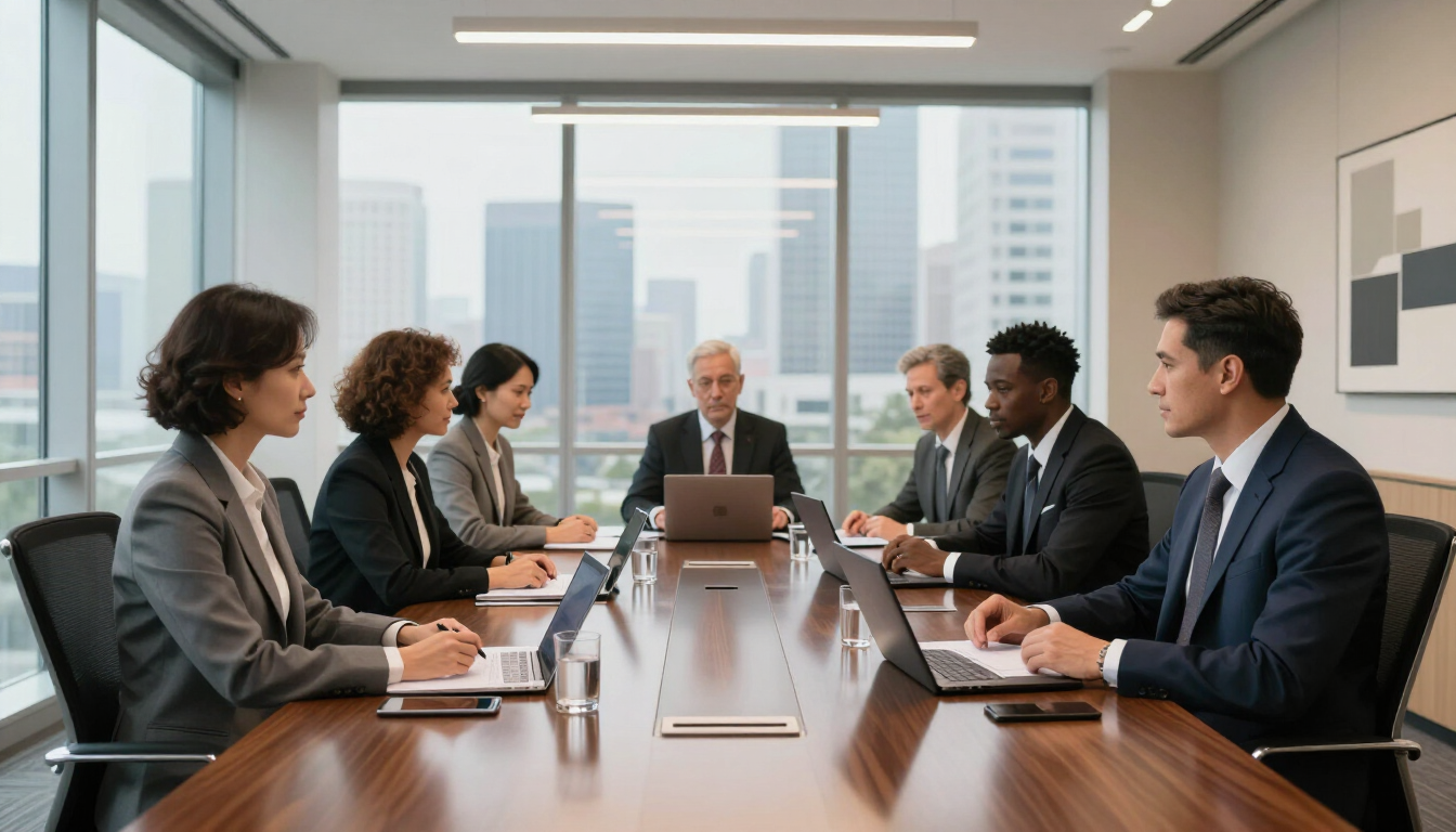 Founders Table Business boardroom