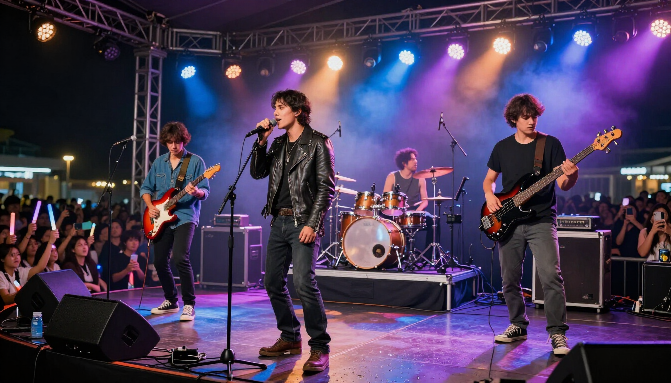 Southern Sound Network concert stage