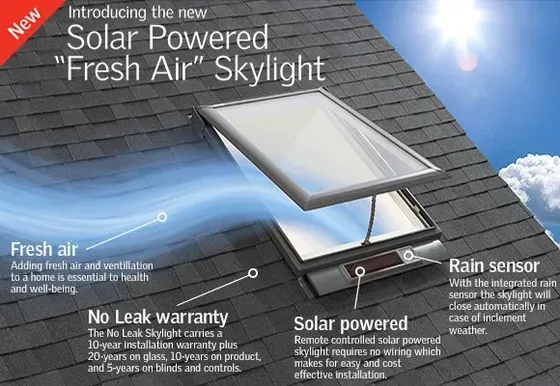 Solar Powered Fresh Air Skylight | San Anselmo, CA | Mr Skylight