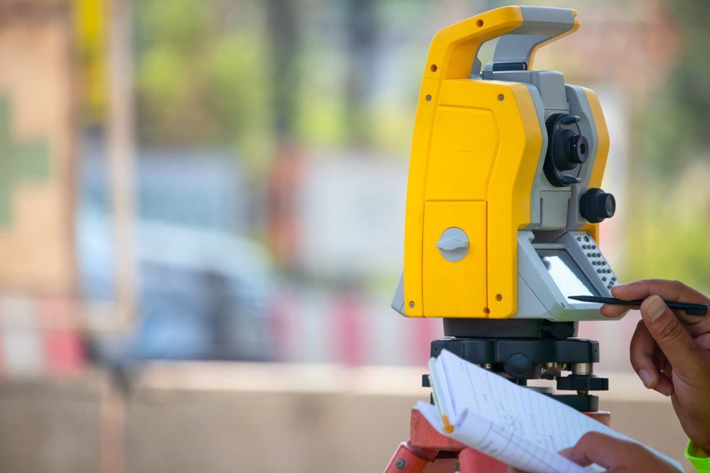 Yellow Theodolite — Osborne Park, WA — Cottage & Engineering Surveys
