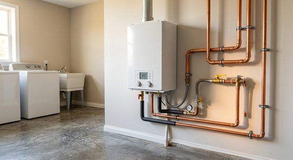 tankless water heater installation