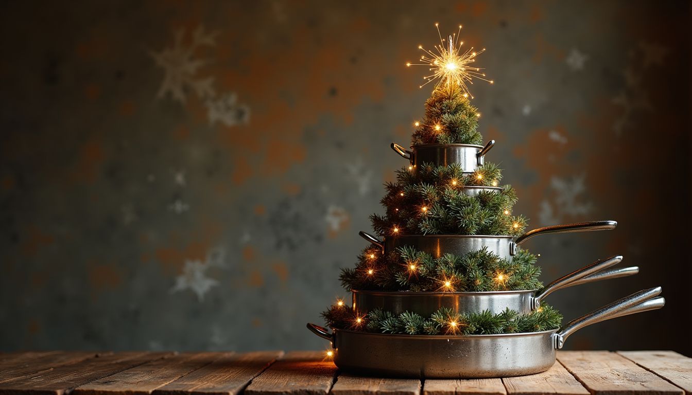 Padelle Albero di Natale