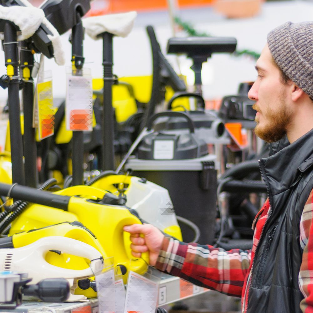 A Man Trying to Buy Portable Pressure Washing A Man Trying to Buy Portable Pressure Washing