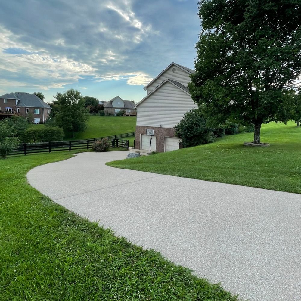Nice and Clean Residential Driveway Nice and Clean Residential Driveway