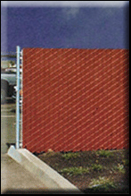 Red Chain Link Fence | Roy, UT | Pro -Link Fence Company