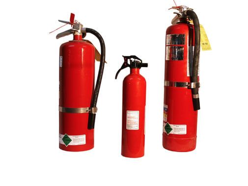 Three Fire Extinguishers — Trumansburg, NY — Fulton Enterprises Three Fire Extinguishers — Trumansburg, NY — Fulton Enterprises