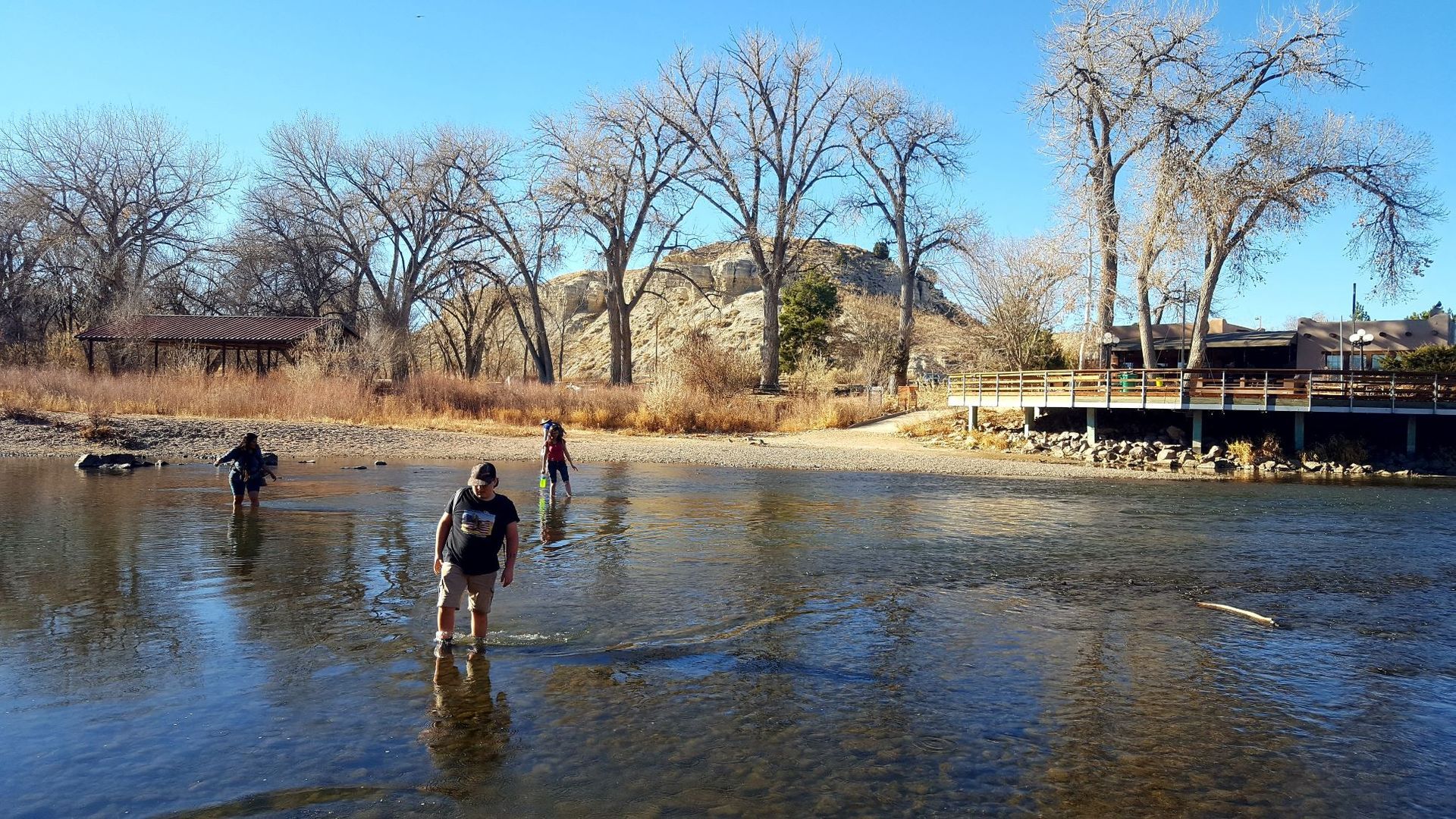 River Wading Visitors