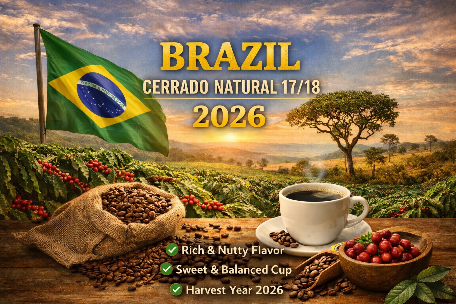 Photo of Brazil Cerrado Natural 17 18 2026