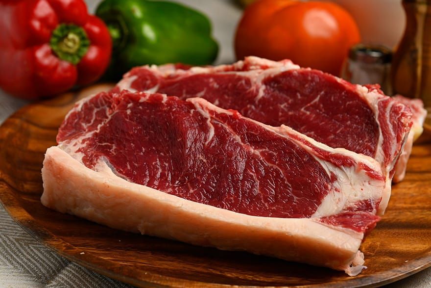 Corte de carne vacuno bife de chorizo