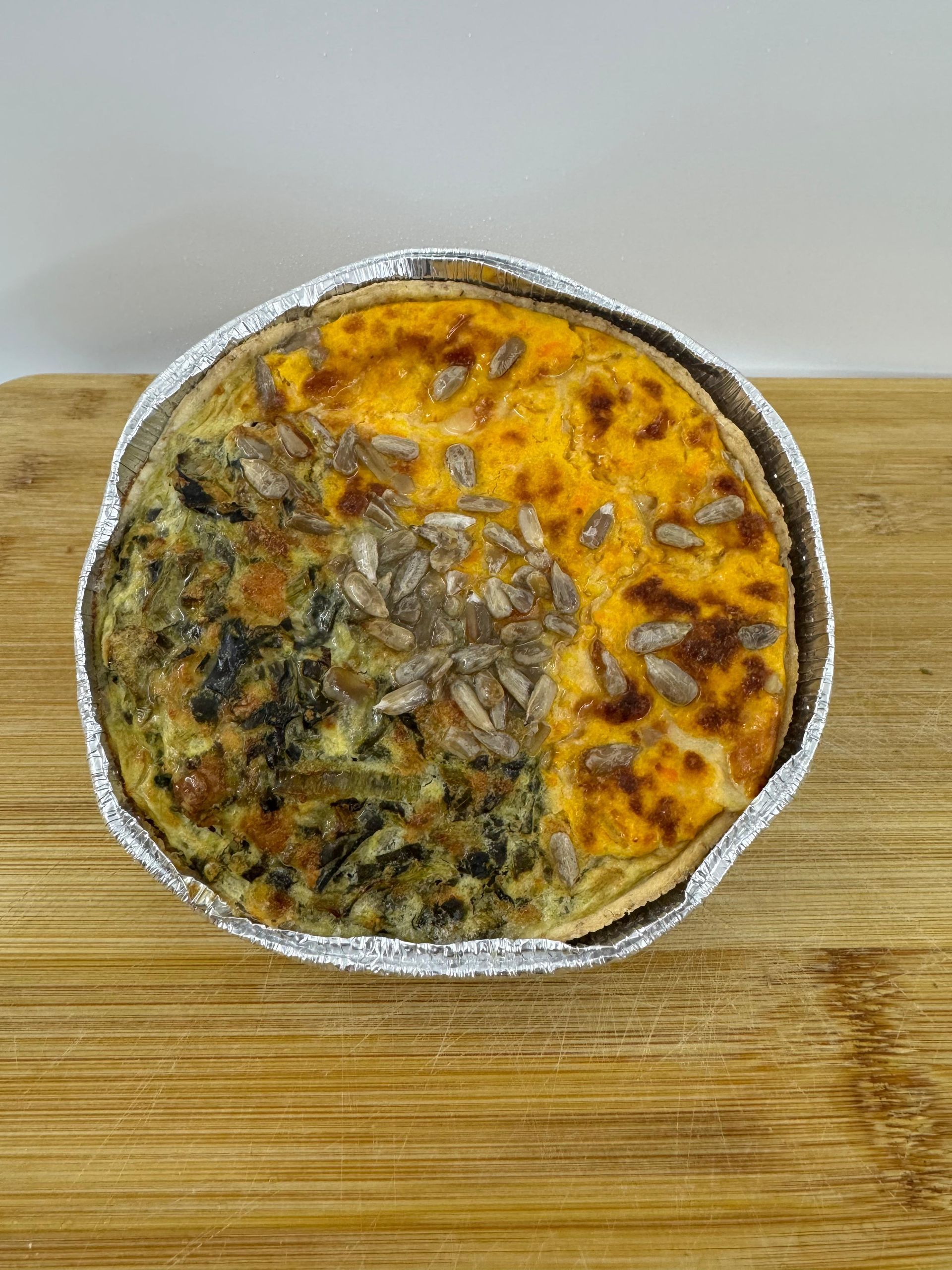 TARTA MIXTA ( CALABAZA Y ACELGA )
