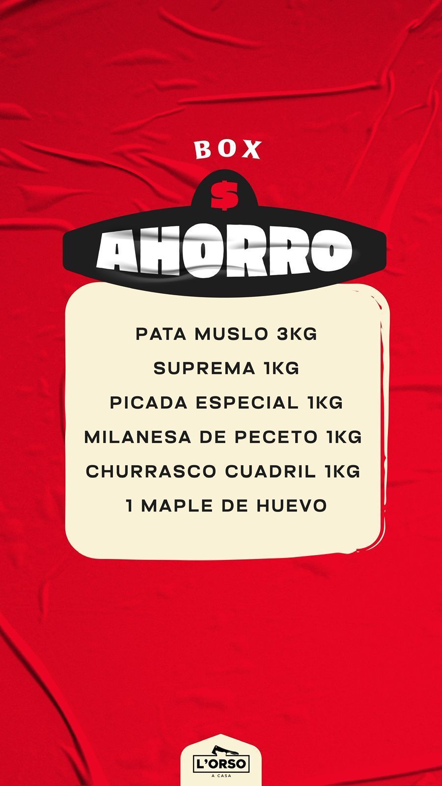 BOX AHORRO
