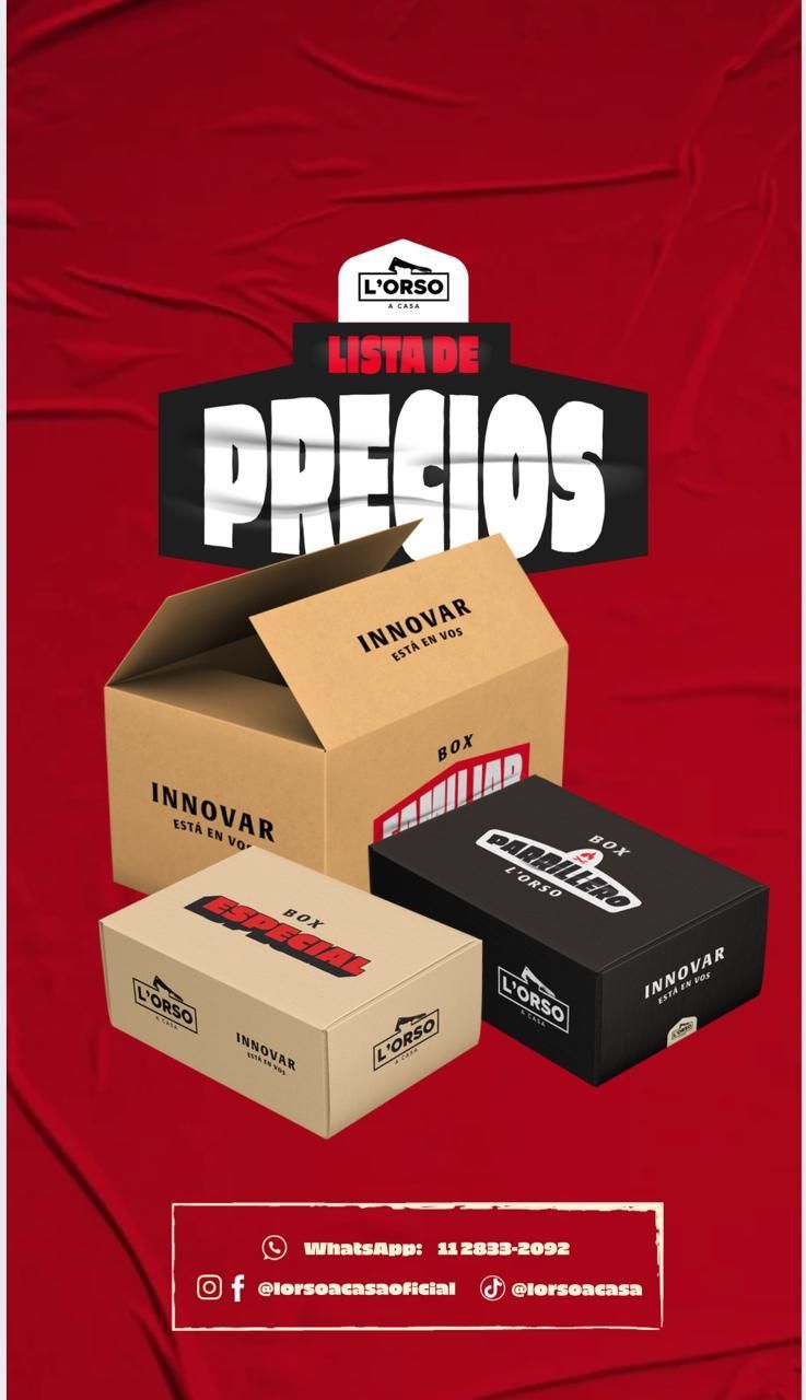 LISTA DE PRODUCTOS CARNICERIA
