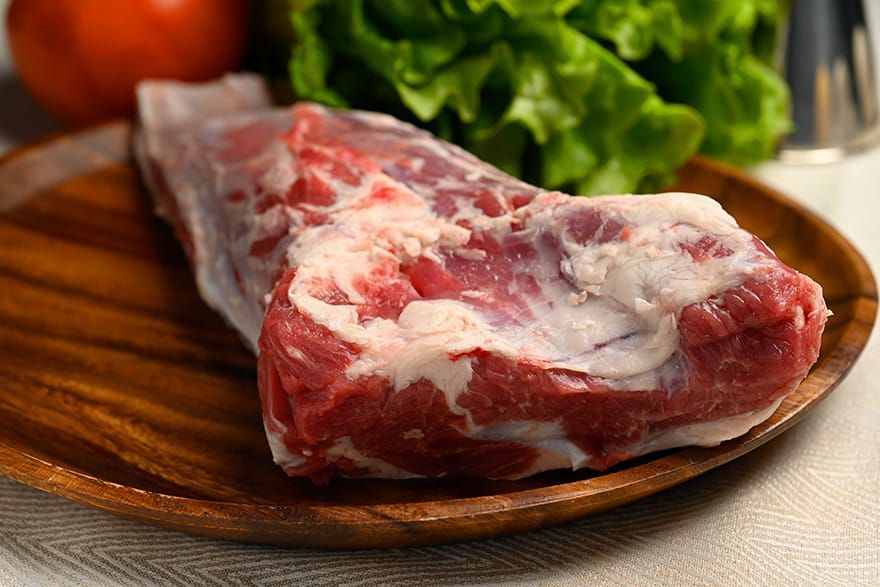corte de carne vacuna palomita