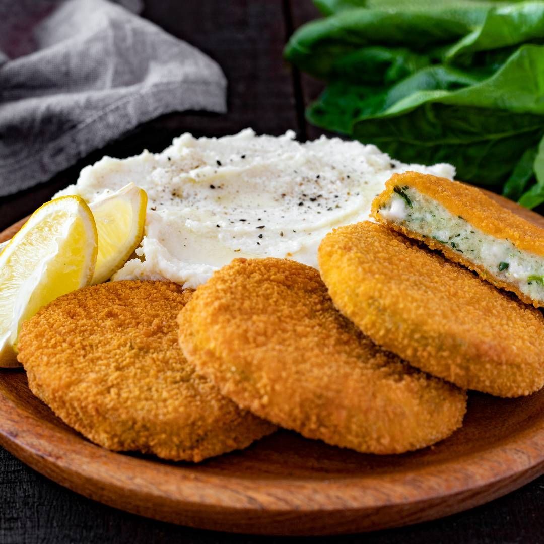 MEDALLON DE POLLO Y ESPINACA