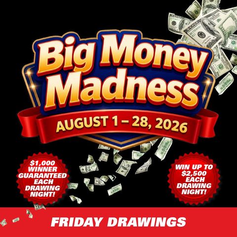 Monthly Casino Calendar