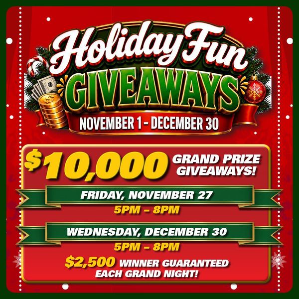 Monthly Casino Calendar
