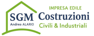 Logo per SGM Costruzioni, un'impresa edile a Castiglione Olona