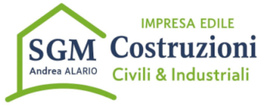 Logo per SGM Costruzioni, un'impresa edile a Castiglione Olona