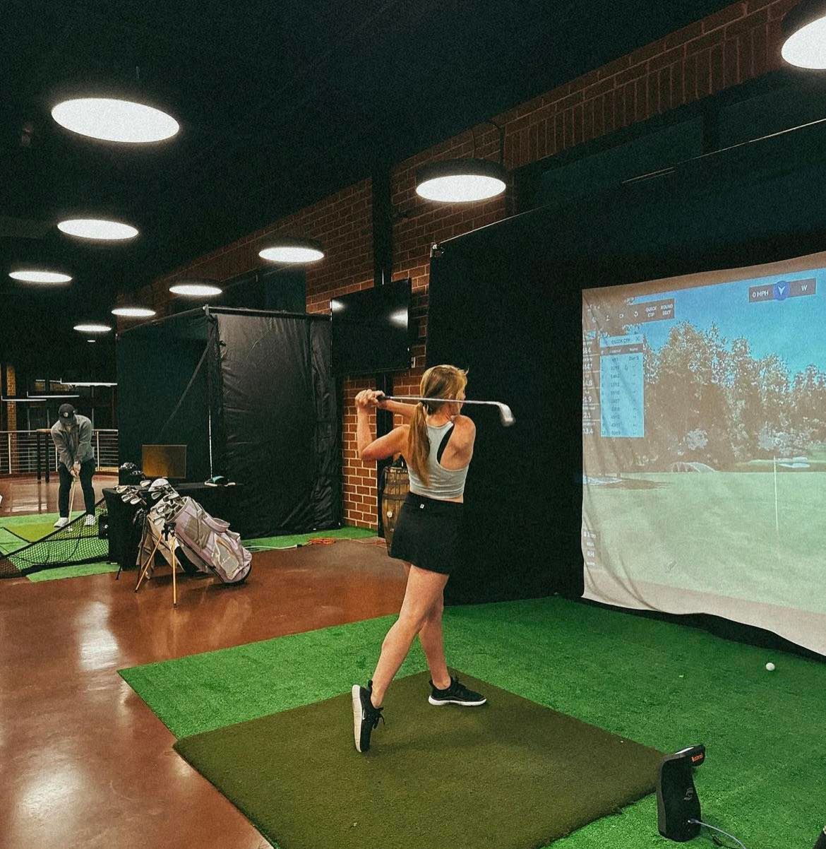 mobile golf simulators