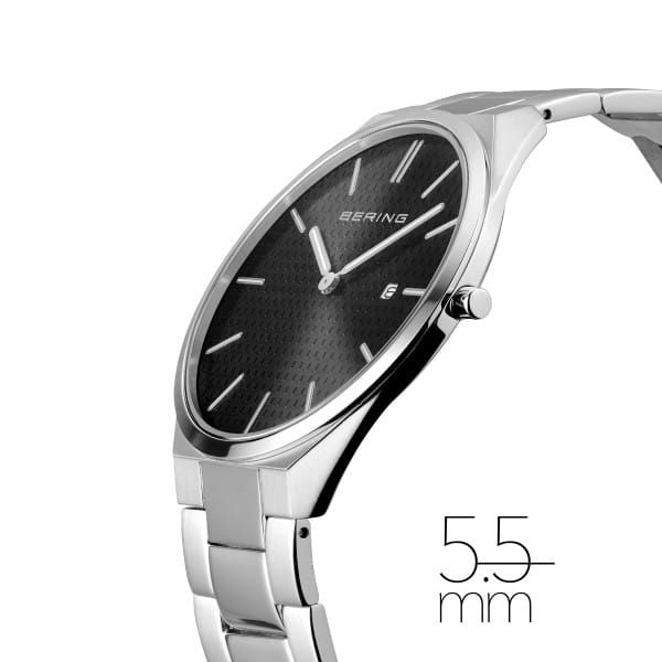 BERING Orologio Uomo 14040-307 - Design Danese, Vetro Zaffiro, Quarzo, 40mm
