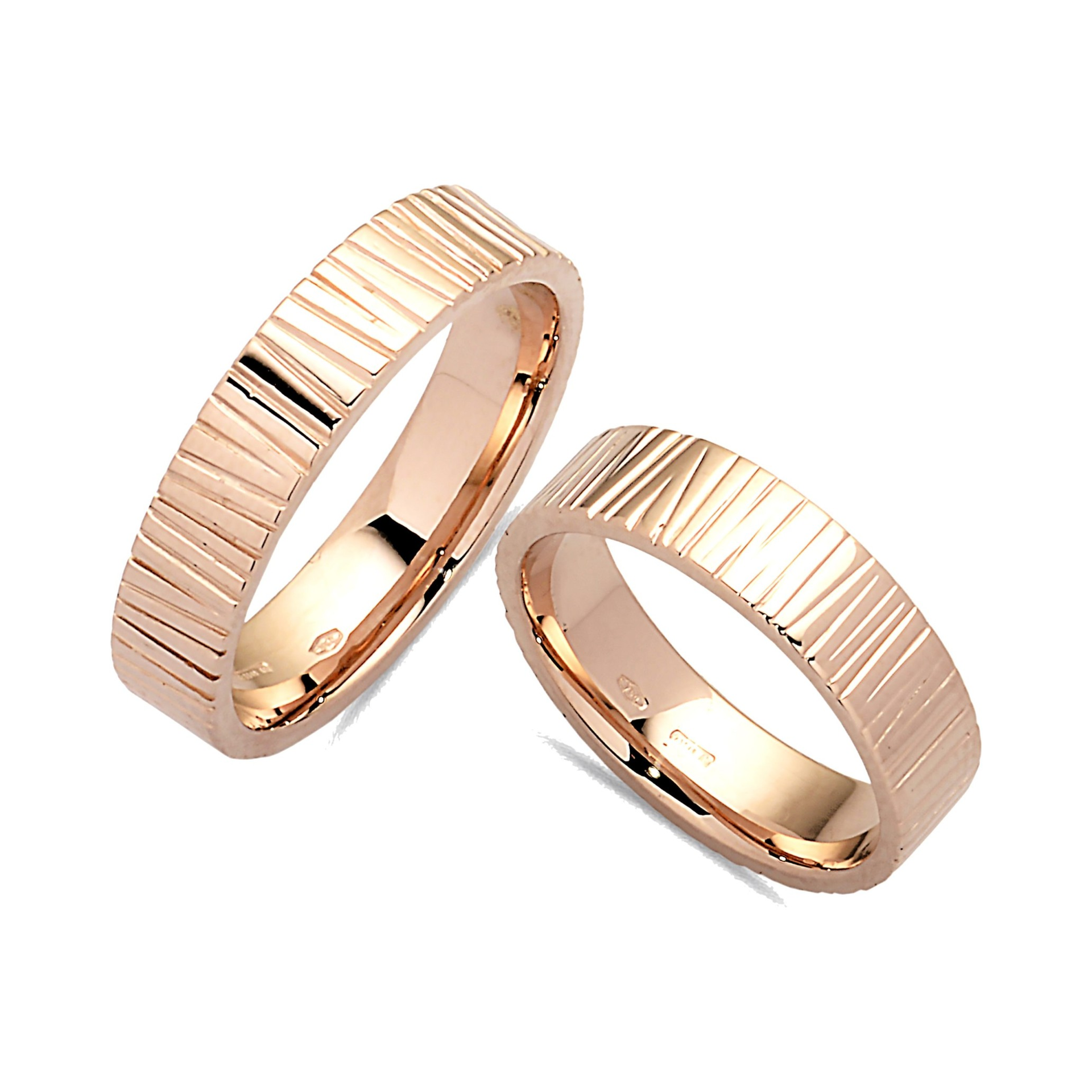 Lenval - mod. vibrazioni - F329  p - oro rosa 750