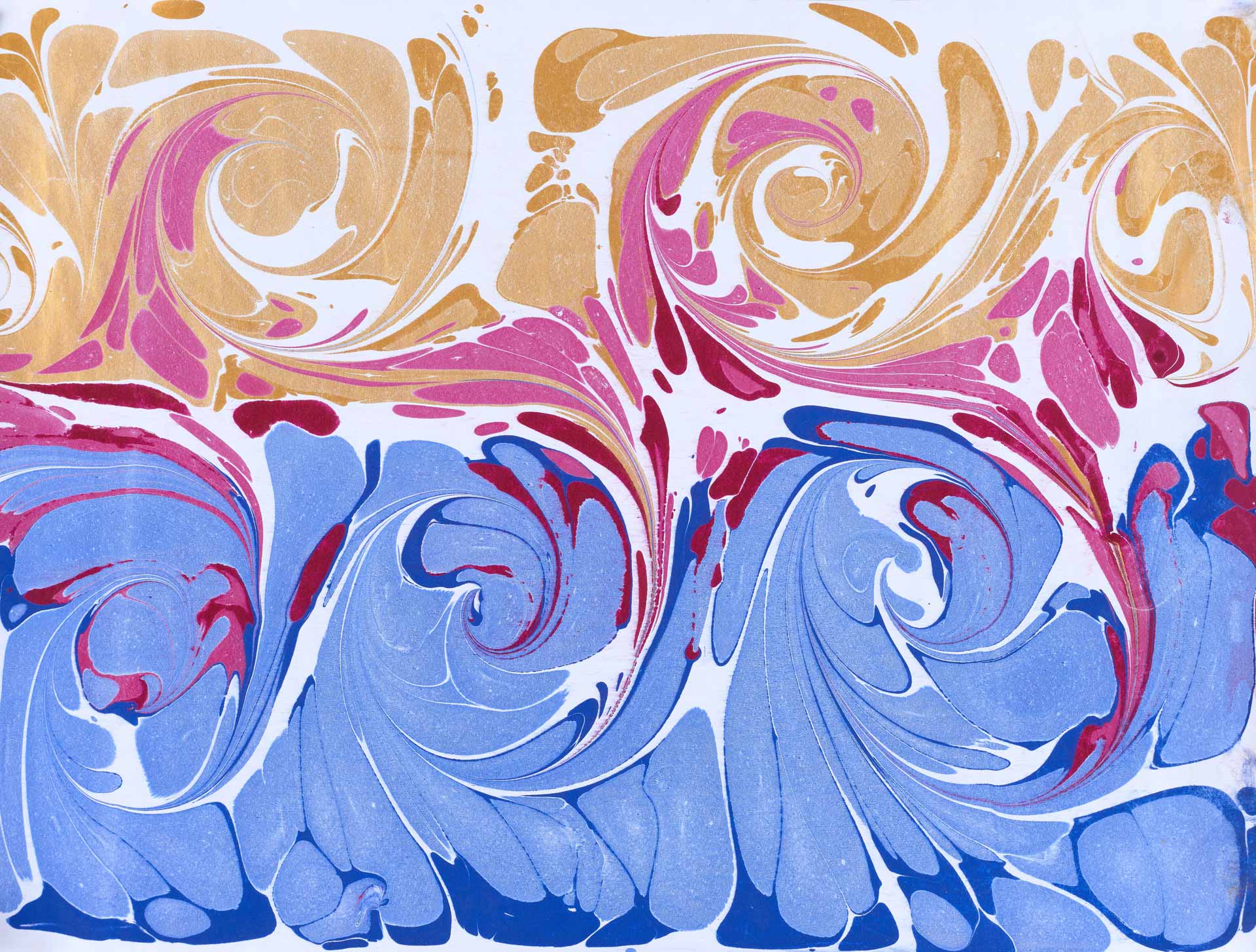 Ebru-Bild