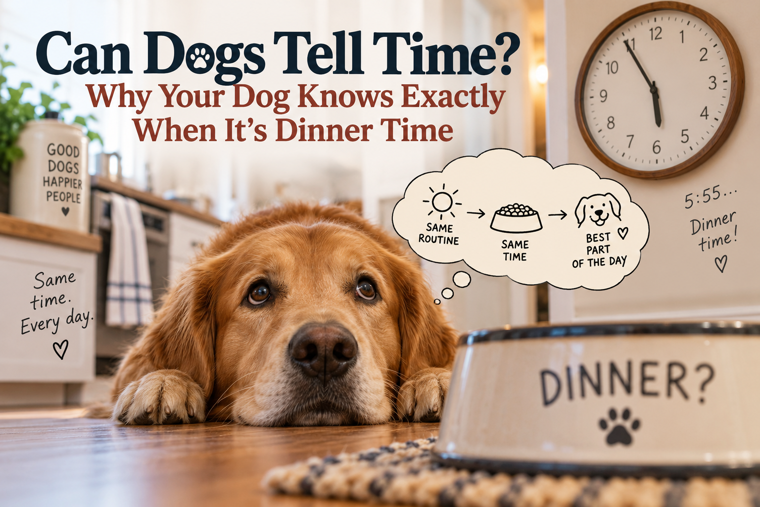 Can Dogs Tell Time
