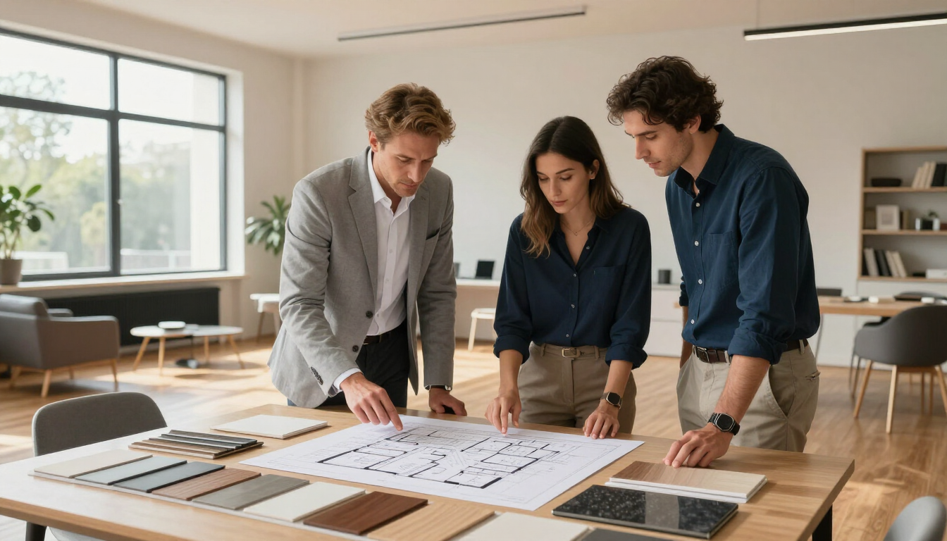 Programma van eisen voor een professioneel bedrijfsinterieur