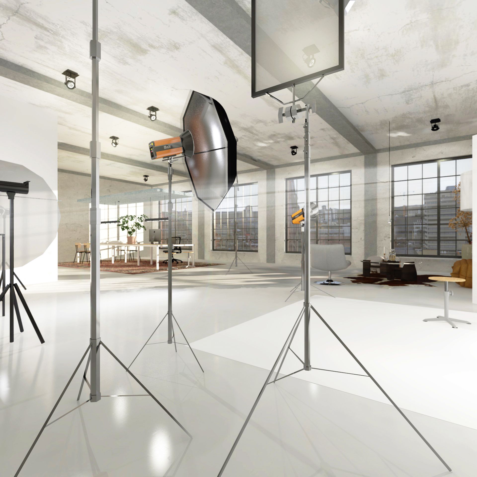 Architectonische analyse op een bureau van een interieurarchitect