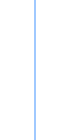 A light blue line on a white background.