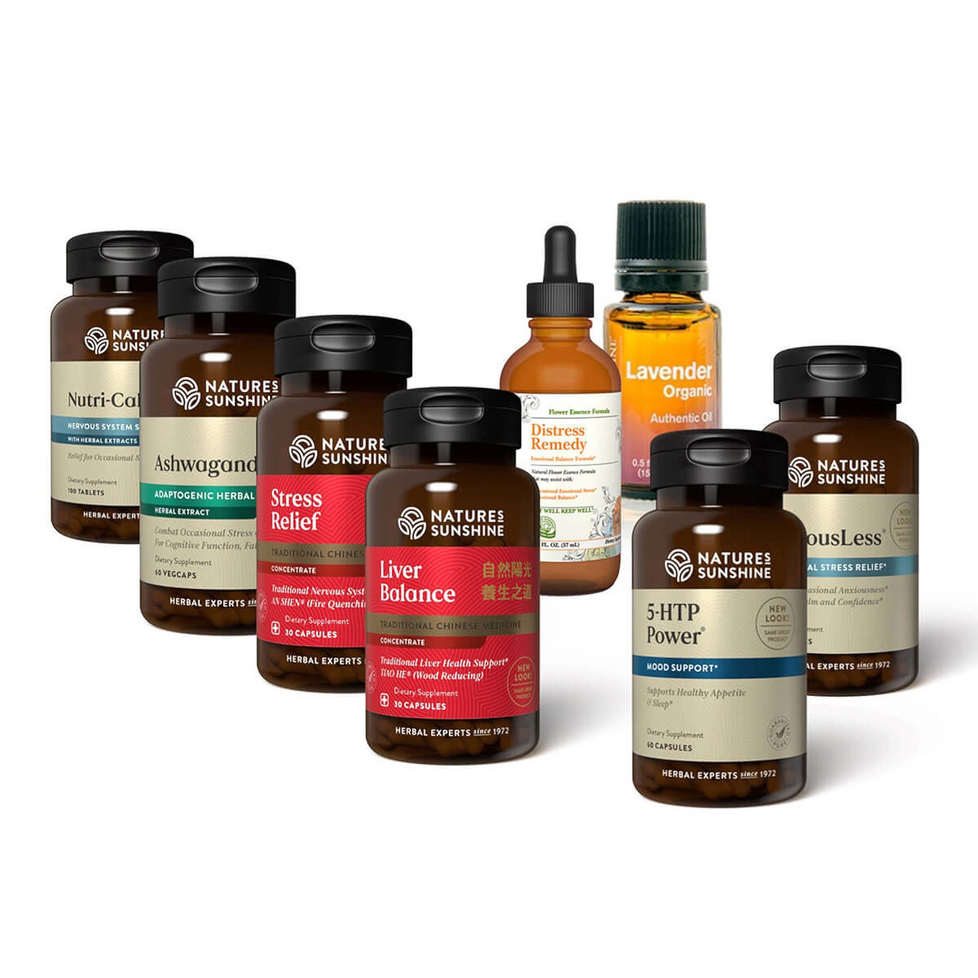 complete nutritional kit for ANXIETY; STRESS; DEPRESSION; NERVOUS SYSTEM support
