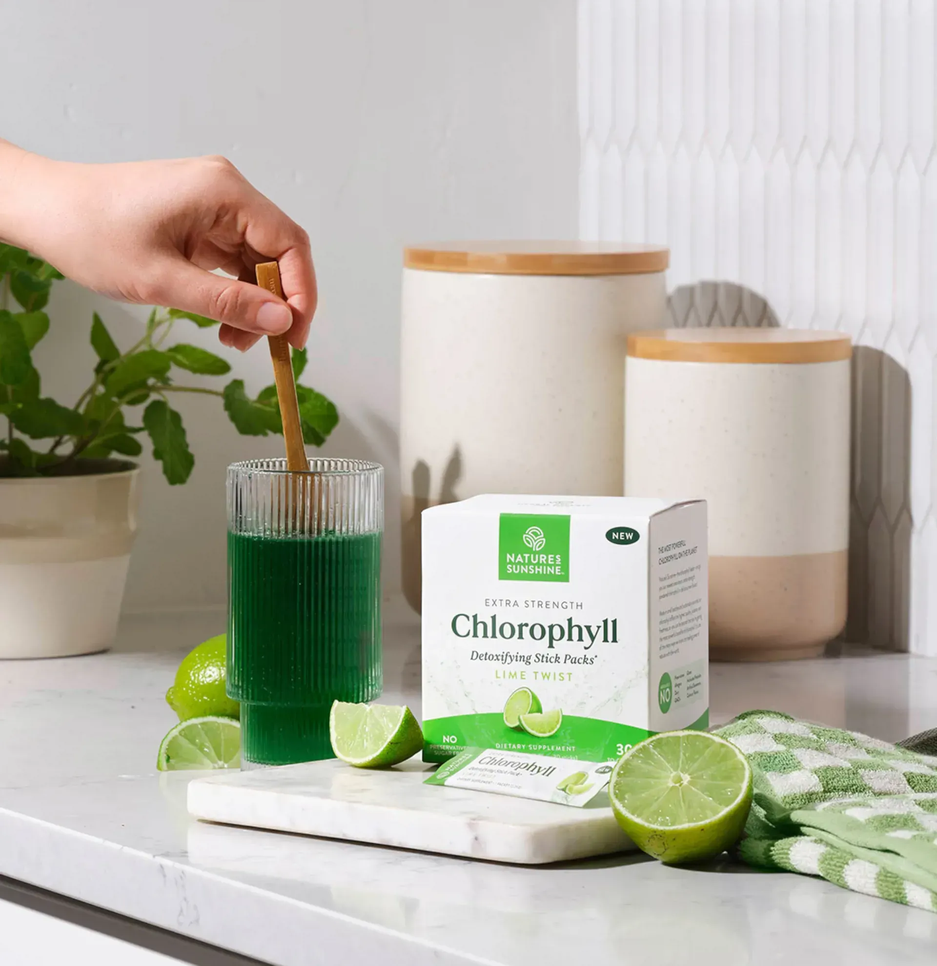 brain edge powdered drink of chlorphyll