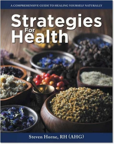 A book titled strategies for health by steven horne