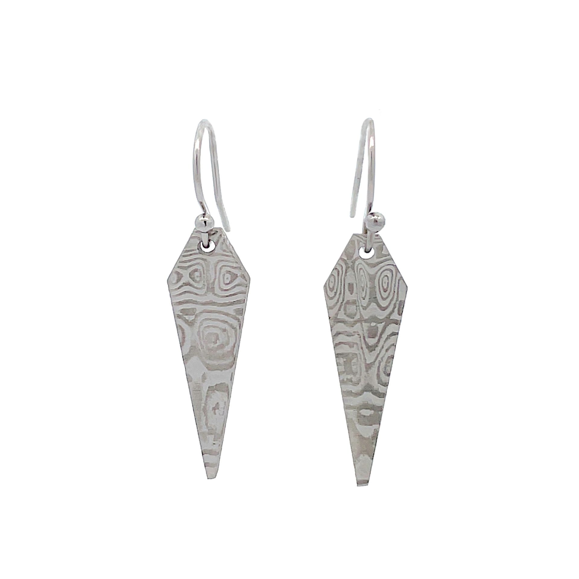 Damascus Dangle - Coffin