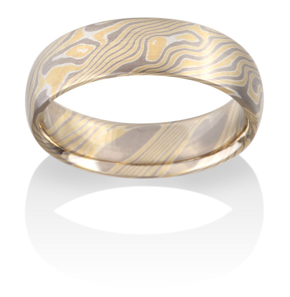 Birch - 18K Yellow Gold, Pd500, Silver