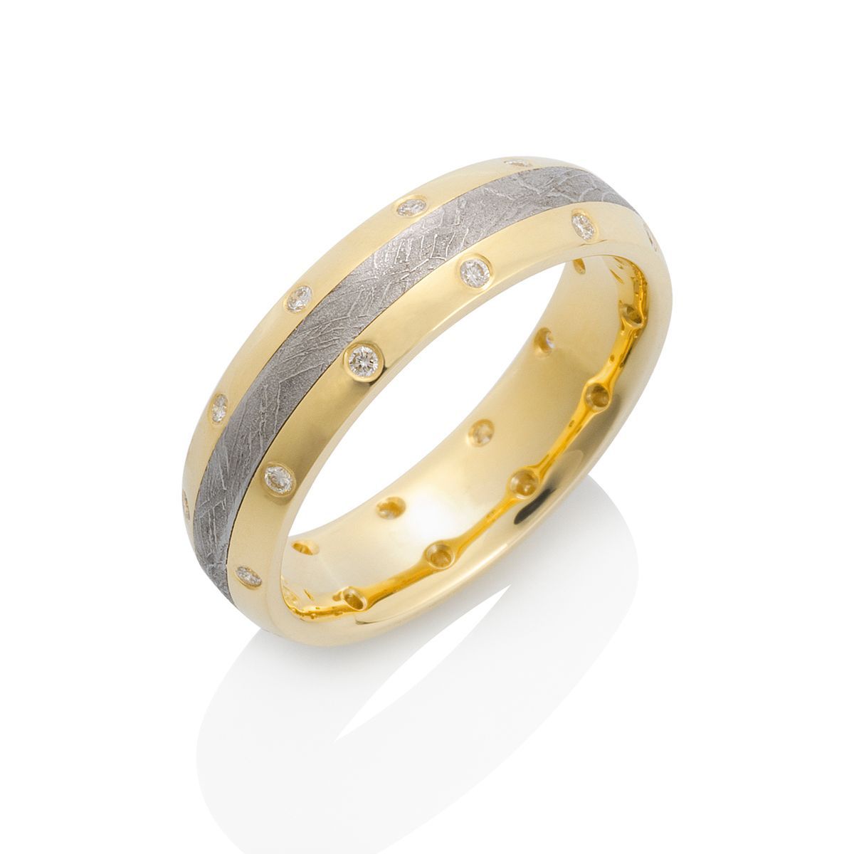 Canopus - 18K Yellow Gold, 22 Diamonds