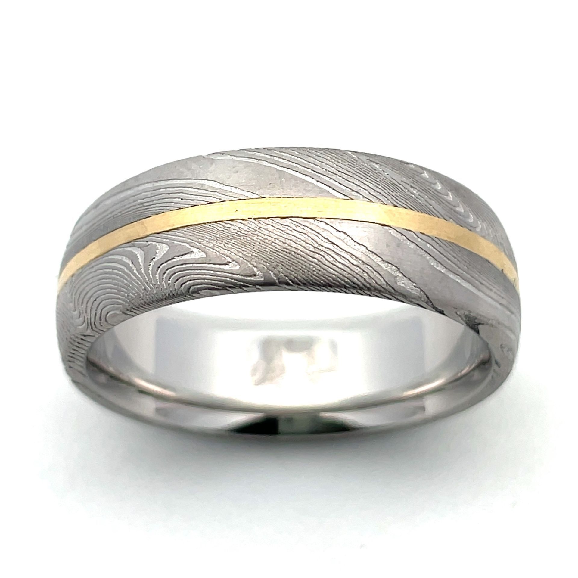 Damascus - 1mm Centered Inlay