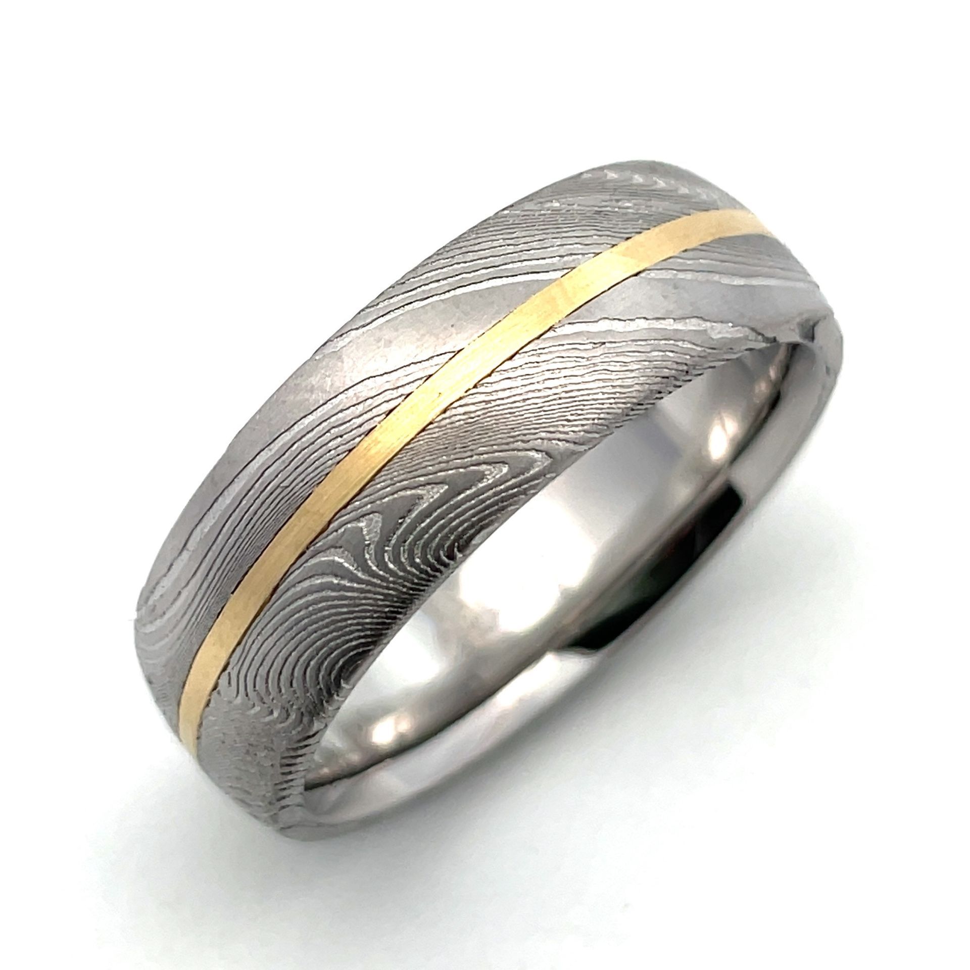 Damascus - 1mm Centered Inlay